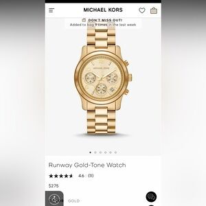 Michael Kors Runway Watch